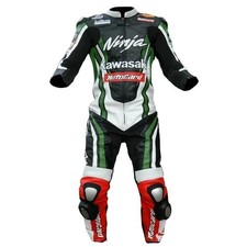 Tuta da moto in pelle da uomo