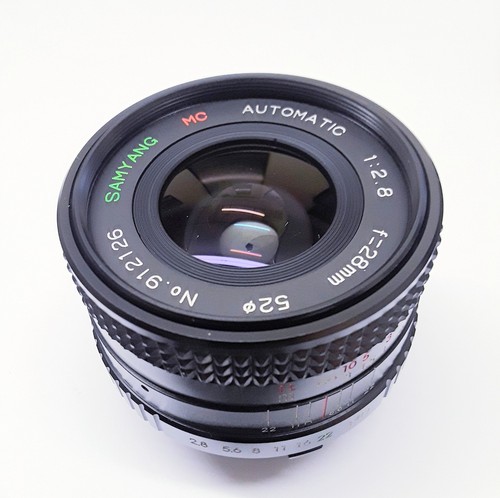 Samyang 28mm obiettivo - |,