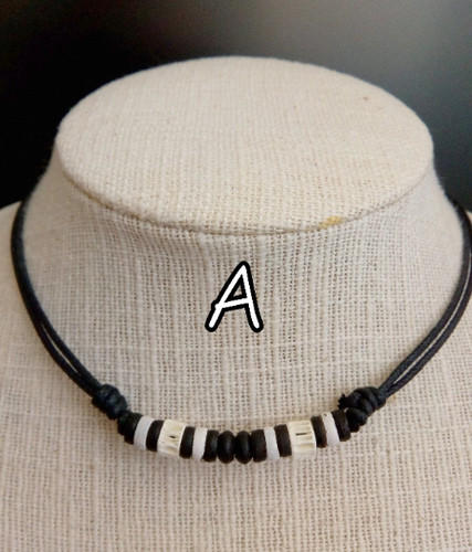 Collana surf legno cocco - surf,