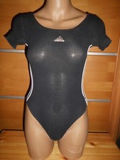 VINTAGE  ADIDAS TURNANZUG LEOTARD GR 140 GYMNASTIKANZUG SPORTBODY 