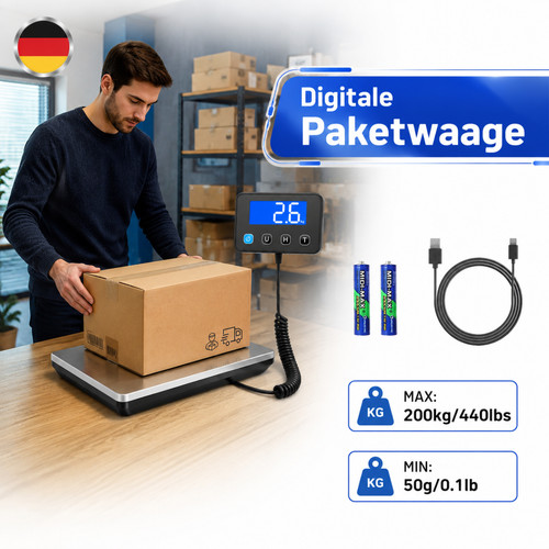 Bilancia digitale 200kg