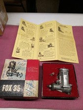 Motore aereo modello Fox 35
