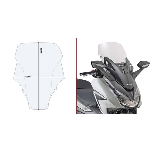 Givi d1187st parabrezz - parabrezz, per