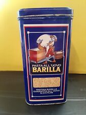 BARILLA SCATOLA DI LATTA PASTA ALL' UOVO PASTINA CM.17,5 VINTAGE COLLEZIONE 