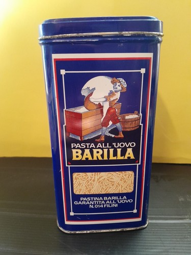 Barilla scatola latta pasta - barilla,