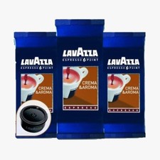 100 Capsule CREMA e AROMA Lavazza Espresso Point Originali Fresche Cialde Caffè