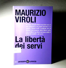 LA LIBERTA' DEI SERVI DI MAURIZIO VIROLI COLORE VIOLA LIBRO - (36)