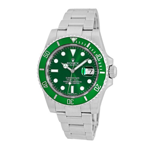 Rolex acciaio inox 40mm verde - acciaio,