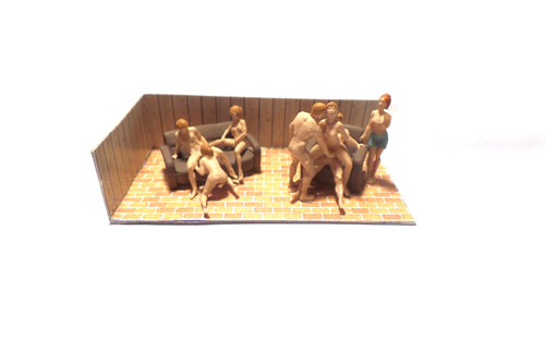 Diorama sexy swinger - sexy, 1/87
