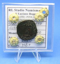 LA004-ST. PONTIFICIO - Clemente VIII - Quattrino - R