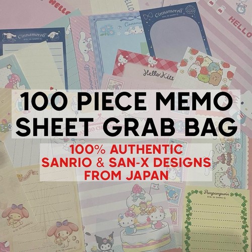 100 fogli promemoria - sanrio, e