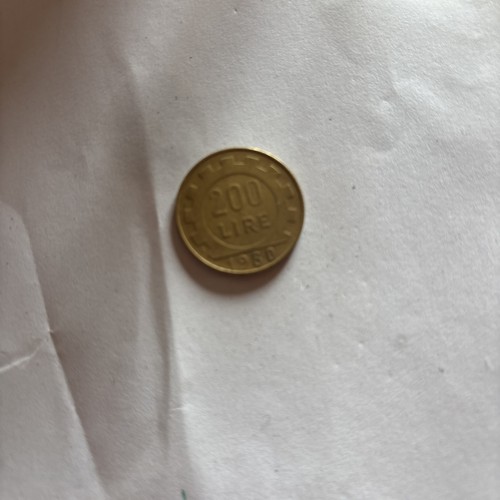 Rara moneta 200 lire 1980 - rara,