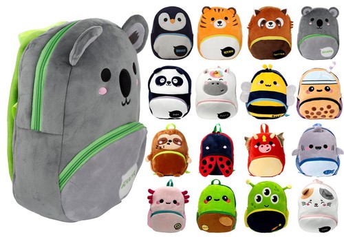 Zaino peluche personaggio - zaino,
