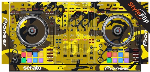Pioneer ddj skin - pioneer, giallo