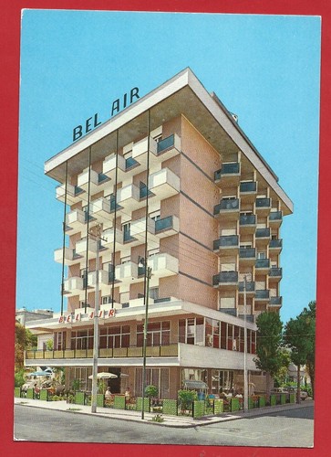 Cartolina italia riccione - nv,