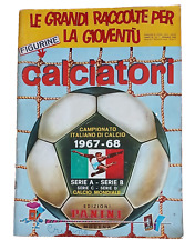 ALBUM CALCIATORI PANINI 1967-68