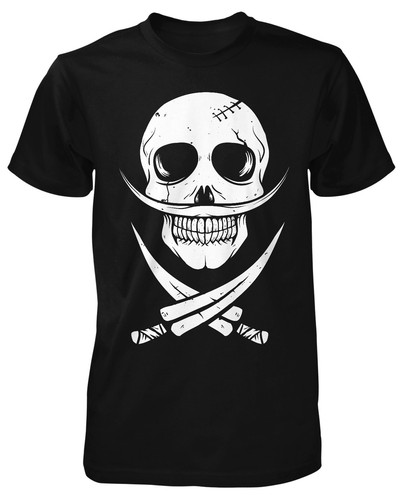 Shirt baffi osso teschio - baffi,