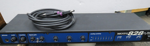 Motu 828 firewire - motu, rack