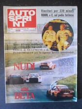 AUTOSPRINT 44 1979 LANCIA VILLENEUVE FACETTI FINOTTO VILLENEUVE [TR2A]