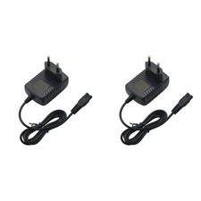 2X Caricatore da 2,4 V 3,6 V Caricatore per Rasoio Elettrico Adattatore di 6586