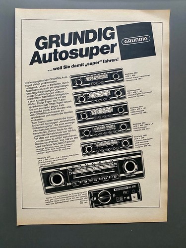Grundig autosuper autoradio - autosuper,