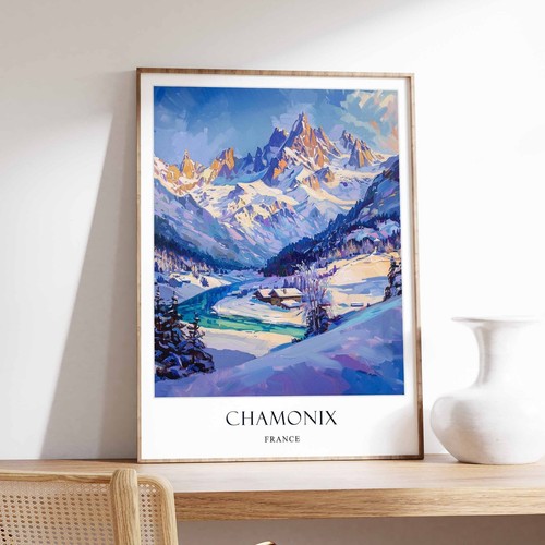 Poster chamonix - chamonix,,