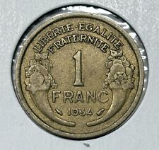 1934 Francia 1 franco uno