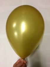 20 PALLONCINI 5 POLLICI DORATO