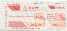 1997 Repubblica Postacelere