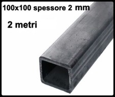 Tubo quadro scatolato in ferro