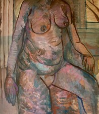 Quadro a Olio Brigitte Tietze