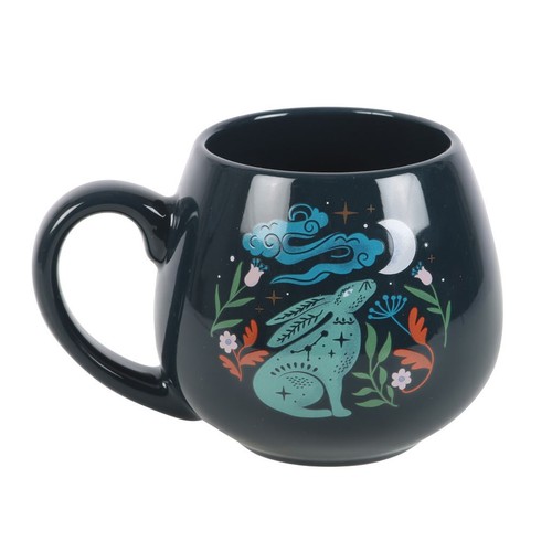 Tazza lepre mezzanotte cielo