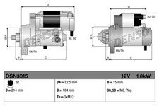 Motorino avviamento denso - di,