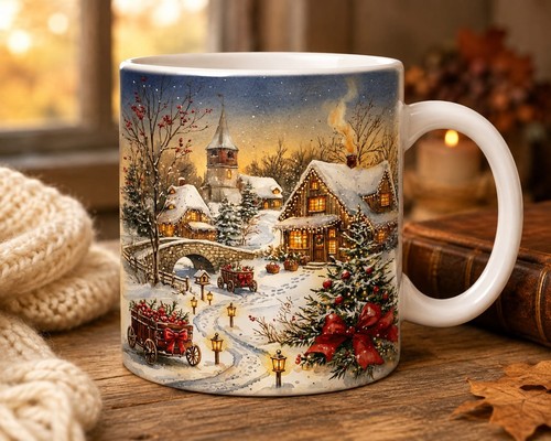 Tazza ceramica natale - ceramica,