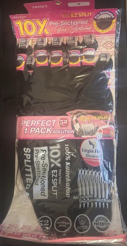 Treccia capelli presezionati