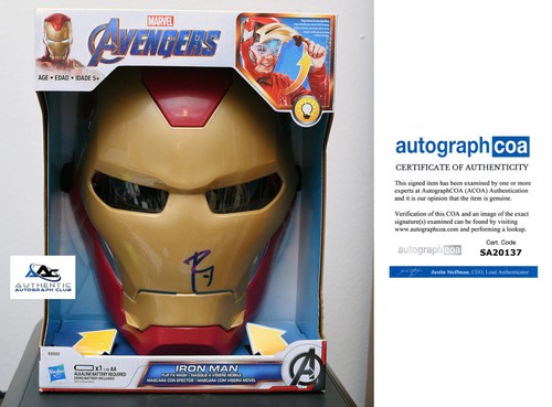 Robert downey autograph - jr,