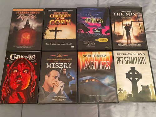 Stephen king dvd lot - king,