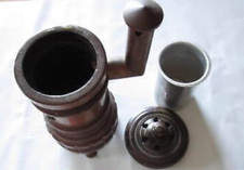 MASTELLO ANTICO VINTAGE IN LEGNO CON FUMAIOLO VINTAGE ARREDO CASA EPOCA