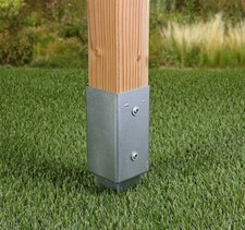 Staffa per fissaggio a terra