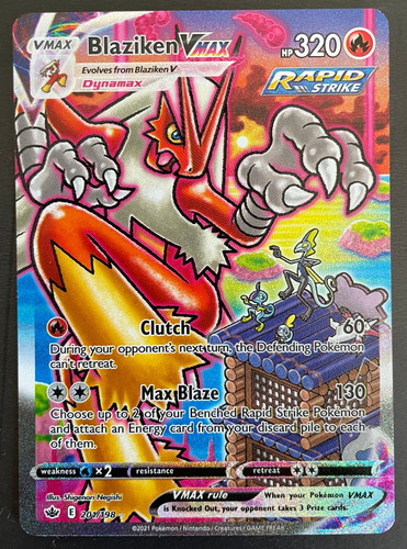 Blaziken vmax 201 198 - blaziken, 201/198