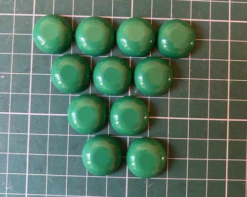 Subbuteo basi verdi leggere - , e