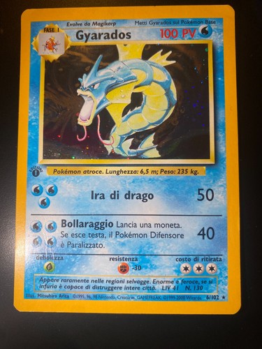 Gyarados holo edizione bs - holo,
