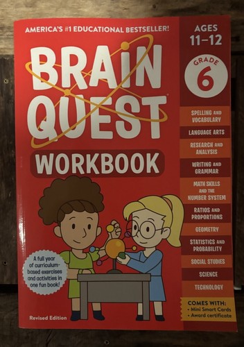 Brain quest workbook 6th - brain,