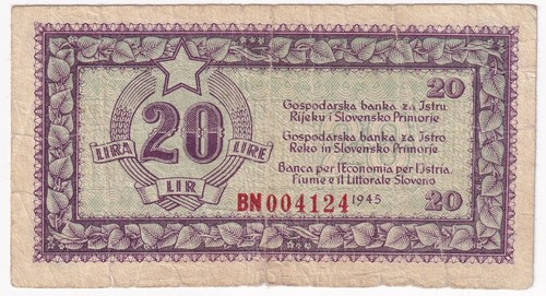 Banconota lire r4a - banconota, p-r4a