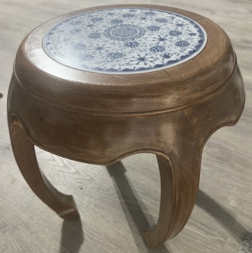 Sgabello cinese antico legno