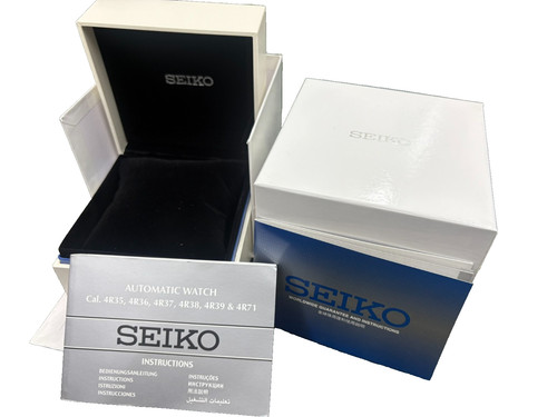 Scatola orologio vuota seiko - scatola,