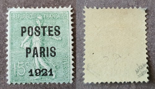 Préoblitéré 15c - y&t, 28