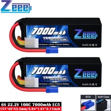 Zeee 6s batteria lipo - 2x,