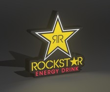 Rockstar Energy Drink Insegna