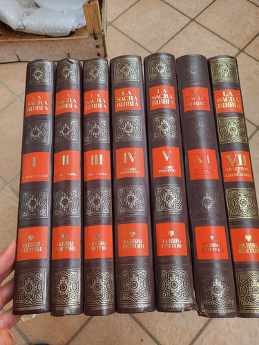 Sacra bibbia fabbri - bibbia,,